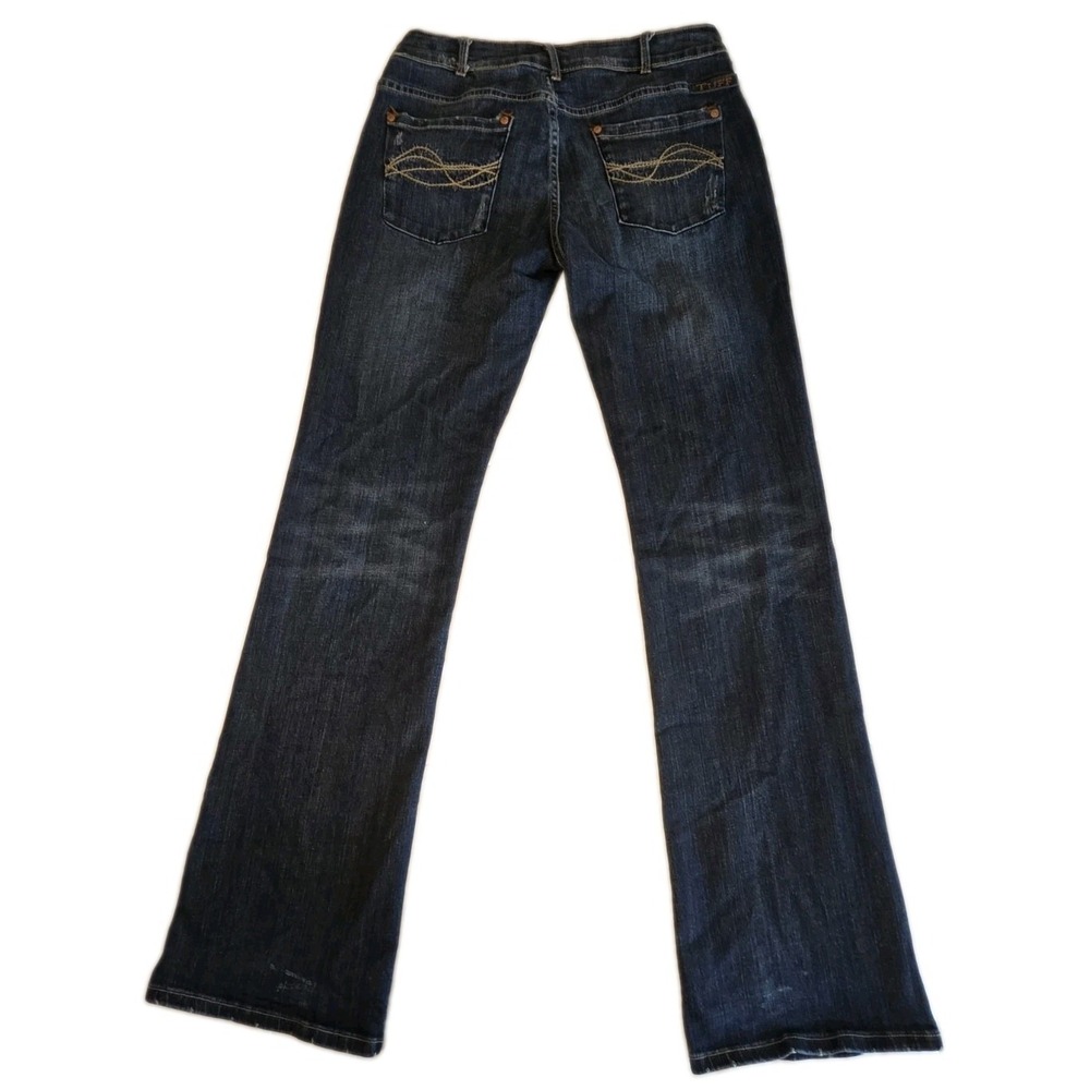 Cowgirl Tuff Co. Womens Jeans WILD THING Barbed Wire Bootcut Tag Sz 29 *(32x35) - Picture 2 of 16